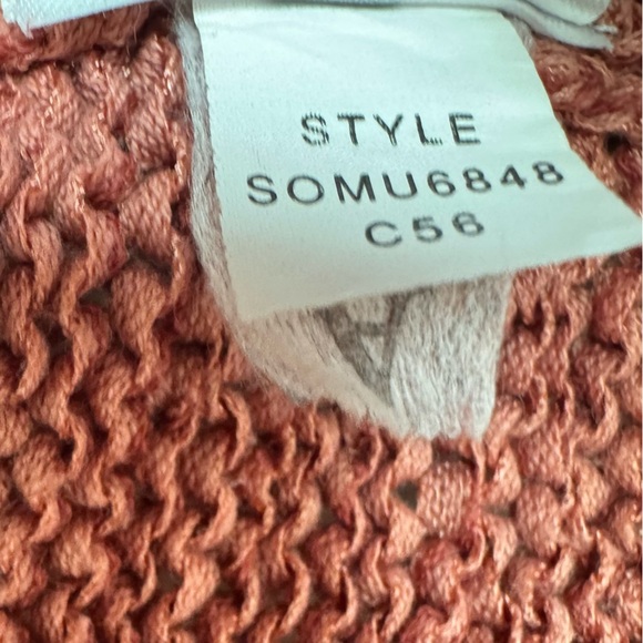 Sigrid Olsen Coral Open-Front Two Pockets Cardigan Size Medium - Picture 8 of 12